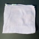 Aden & Anais Muslin Blanket Solid Light Purple Baby Swaddle Cotton Soft Lovey