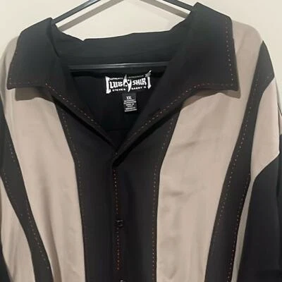 Camisa club hombre talla 2 XL tostada y negra Foto 1 de 4