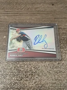 2012 Bowman Platinum #AP-RR Robbie Ray Auto Autograph - Picture 1 of 2