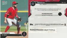 David Fletcher ANGELS 2020 TOPPS NOW ROAD TO OPENING DAY OD-172 SP 431