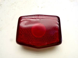 1941 42 43-47 Pontiac Red Glass rear Tail light Lens 5931535 NEW - Picture 1 of 6
