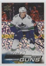 2022-23 Upper Deck Series 2 Young Guns Speckled Rainbow Foil Nils Aman Rookie RC