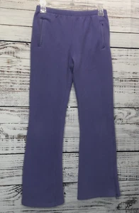GAP Sweatpants Girl XXL 14-16 Purple Front Zip Pockets Elastic Waist - Picture 1 of 15