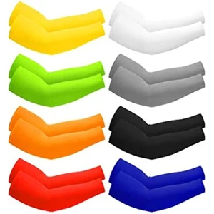 Unisex Arm Sleeves for Men Women UV Sun Protection Arms Sleeves Cooling Sleeve - Picture 1 of 27