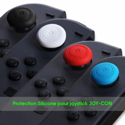 NINTENDO SWITCH / SWITCH LITE Joy-Con Controller Silicone Grip Thumb Stick Caps