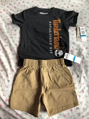 Nuevo conjunto corto Timberland talla 24 meses ¡muy bonito!! Foto 1 de 4