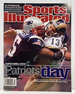Sports Illustrated 11 febbraio 2002 New England Patriots Super Bowl Champions - Foto 1 di 6