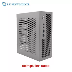 A09 Mini ITX Chassis HTPC Portable Computer Case Support PCIe 1 U Power Supply - Picture 1 of 11