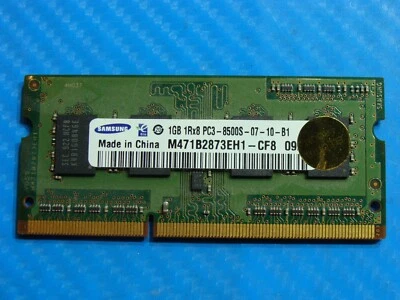Macbook Pro A1278 SO-DIMM Samsung 1GB Memory PC3-8500S-07-10-B1 M471B2873EH1-CF8 - Image 1 of 3