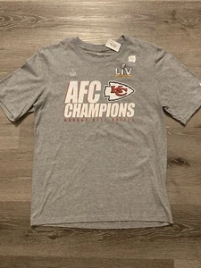 The Nike Tee Kansas City Chiefs T Shirt 2020 AFC Champions Youth Boys XL (18-20) - Picture 1 of 9