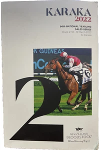 Paperback KARAKA 2022 V2 96th National Yearling Sales NZ Bloodstock Horse Racing - Bild 1 von 4