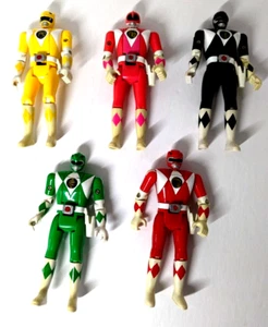 1993 Bandai Mighty Morphin Power Rangers MMPR Flip Head Actionfiguren Menge 5 - Bild 1 von 4