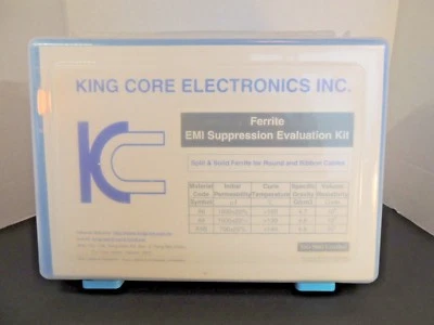 King Core Electronics EMI Suppression Evaluation Kit Solid Round Ferrite KC-001 Foto 1 de 4