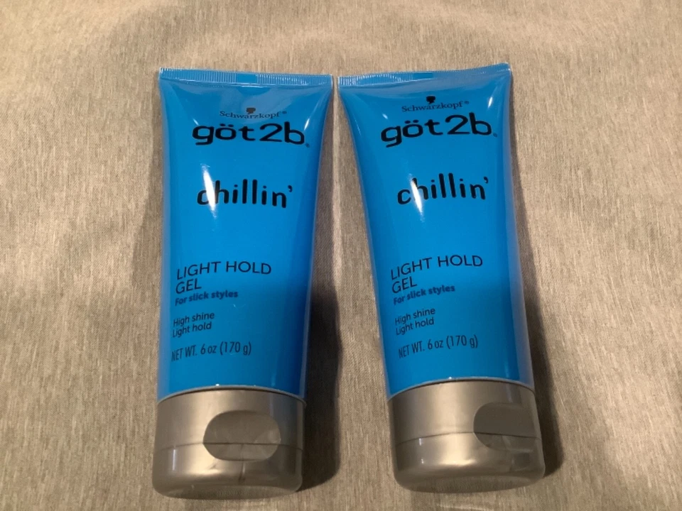 Schwarzkopf Got2b Chillin' Light Hold Gel For Slick Styles 6 Oz