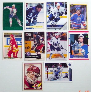 1990-2014'S LOT OF 10 HOCKEY CARDS, CANADIAN CLUBS - Imagen 1 de 3
