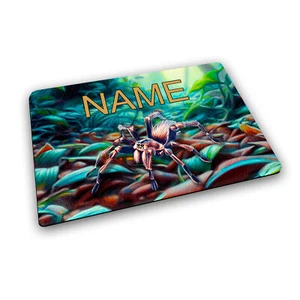 Platzset Kinder Spinne mit Name / Tischset personalisiert / Platzdecke - Bild 1 von 10