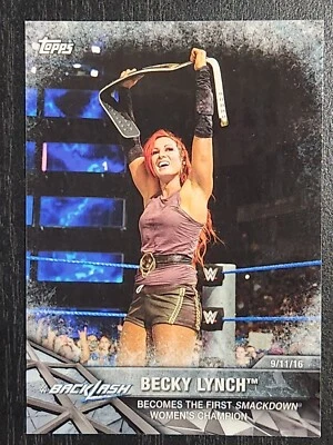 2017 Topps WWE Women's Division Matches & Moments #WWE-5 Becky Lynch - Image 1 of 2