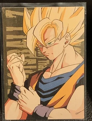 Goku Super Saiyan Gold Rare Dragon Ball Z Cards +25 Trading Cards CCG Score 1999 - Image 1 of 4