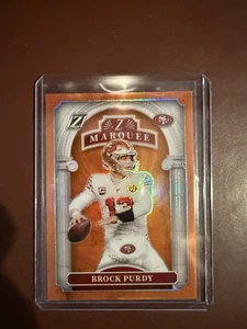 2024 Panini Zenith - Z Marquee Brock Purdy #22 Orange - Picture 1 of 4
