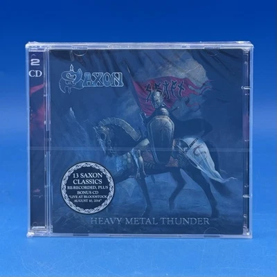 Saxon – Heavy Metal Thunder 2CD (2015 UDR 0420) Sealed Reissue + Live Bonus Foto 1 de 4