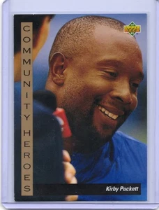 1993 Upper Deck - Kirby Puckett #34 Minnesota Twins - Picture 1 of 2