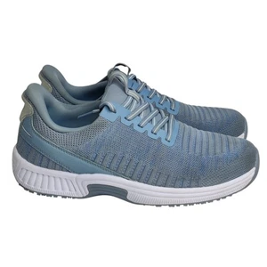 Orthofeet Kita Sportschuhe Damen 10 Weite hellblau freihändig Schritt - Bild 1 von 7
