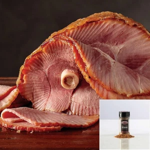 8 libras de filetes de jamón en rodajas en espiral + condimento (jamón en rodajas en espiral y filetes de Omaha - Imagen 1 de 1