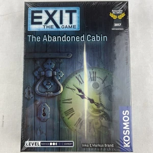 Exit The Game:  The Abandoned Cabin - Escape Room Game NEW SEALED - Picture 1 of 11