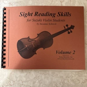 Sight Reading Skills for Suzuki Violin Skills Volume 2 Suzanne Schreck - Picture 1 of 4