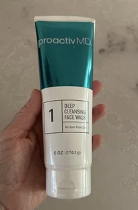 1 Proactiv Md Deep Cleansing Face Wash Acne Prone Skin 6 Oz New Sealed - Picture 1 of 4
