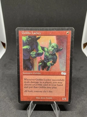 Goblin Lackey Urza's Saga Regular MTG HP - Image 1 of 4