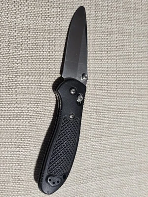Navaja de Bolsillo Plegable Benchmade 551 USA Mel Pardue 154CM Foto 1 de 4