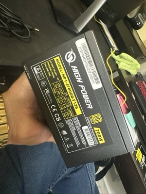 High Power HP1-J700GD-F12S 700W 80 Plus Gold Switching Power Supply - Image 1 of 4