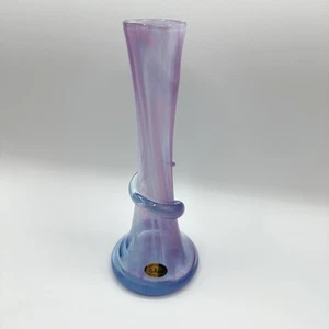Glas Vase Podhraski Kroatien Glaskunst Glasauflage Marmoriert Handgefertigt - Bild 1 von 11