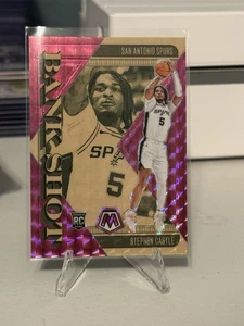2024-25 Mosaic Stephon Castle Bank Shot Pink /149 RC Rookie Spurs - Picture 1 of 2
