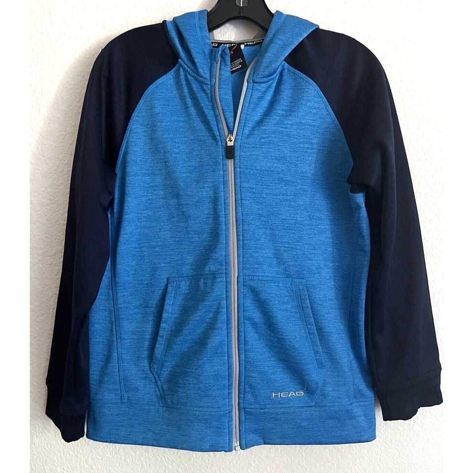 HEAD Sudadera Atlética Jóvenes Niñas Con Capucha Cremallera Talla Grande 14/16 Foto 1 de 4