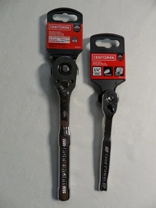 NEW! Craftsman Tools 1/4" & 3/8" FULL POLISH 72T Ratchets - Picture 1 of 9