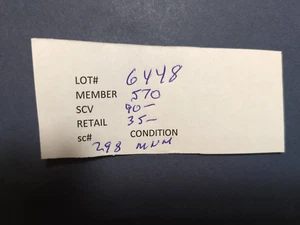 APC 6448 USA SC#298 MNH scv 90 $ - Bild 1 von 3