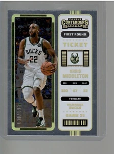 KHIR MIDDLETON FOIL 196/199 2022 23 PANINI CONTENDERS BASKETBALL - Picture 1 of 2