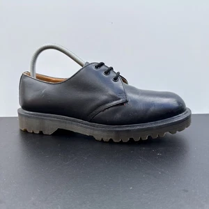 Zapatos Dr Martens 1461 R Griggs Hechos en Inglaterra Negros UK6 Royal Mail De Colección 1998 - Imagen 1 de 7