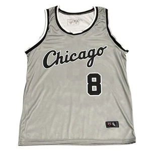 Chicago Bulls White Sox Zach Lavine grau SGA Basketball Trikot Herren Größe Large - Bild 1 von 7