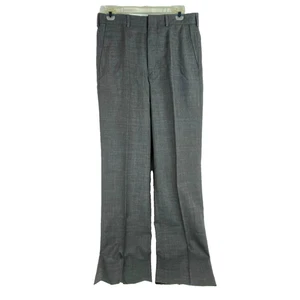 NUEVO Pantalones Lands End 100% Lana Para Hombre 30 x 34 Pantalones Reg Gris Brezo Calce Relajado - Imagen 1 de 9