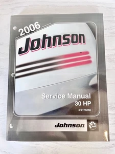 2006 Johnson Outboard 4 Stroke Service Manual 30 H.P. P# 5006592 - Bild 1 von 5