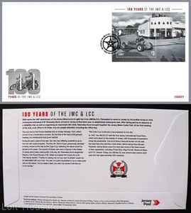 Jersey Stamps "100 Years JMC & LCC" First Day Cover £3 Miniature Sheet 2020 - Picture 1 of 3