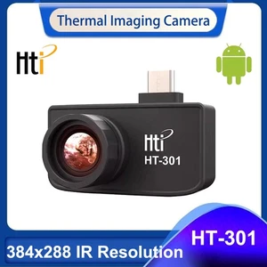 HTI HT-301 Infrared Thermal Imager 384x288 Mobile Phone Thermal Imaging Camera - Picture 1 of 13