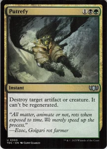 Putrefy U Commander: Tarkir: Dragonstorm 300 NM  MTG - Picture 1 of 2