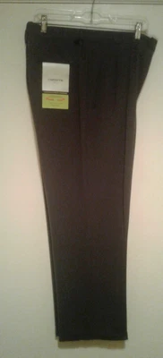 Новый Claiborne мужчин платье брюки 36 x 29 уголь плиссированные эластичный пояс - Изображение 1 из 4