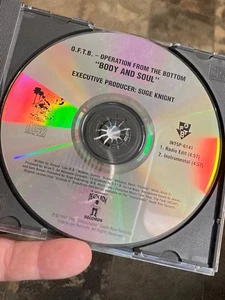 CD O.F.T.B. Suge Knight Gansta Rap Promo Body & Soul - Foto 1 di 2