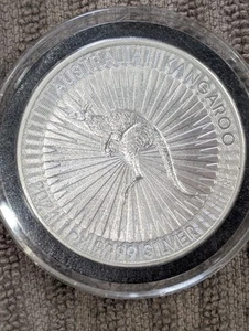 2024 $1 Australia Silver Kangaroo 1 oz .9999 Fine Brilliant Uncirculated - Picture 1 of 9