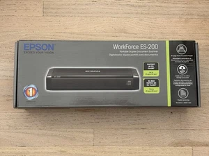 NEU Epson WorkForce ES-200 Farb tragbarer Dokumentenscanner mit ADF für PC & Mac - Bild 1 von 6